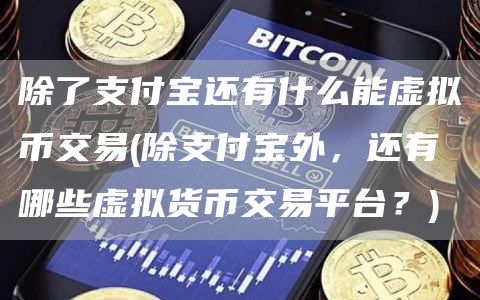 除了支付宝还有什么能虚拟币交易 - 除支付宝外，还有哪些虚拟货币交易平台？